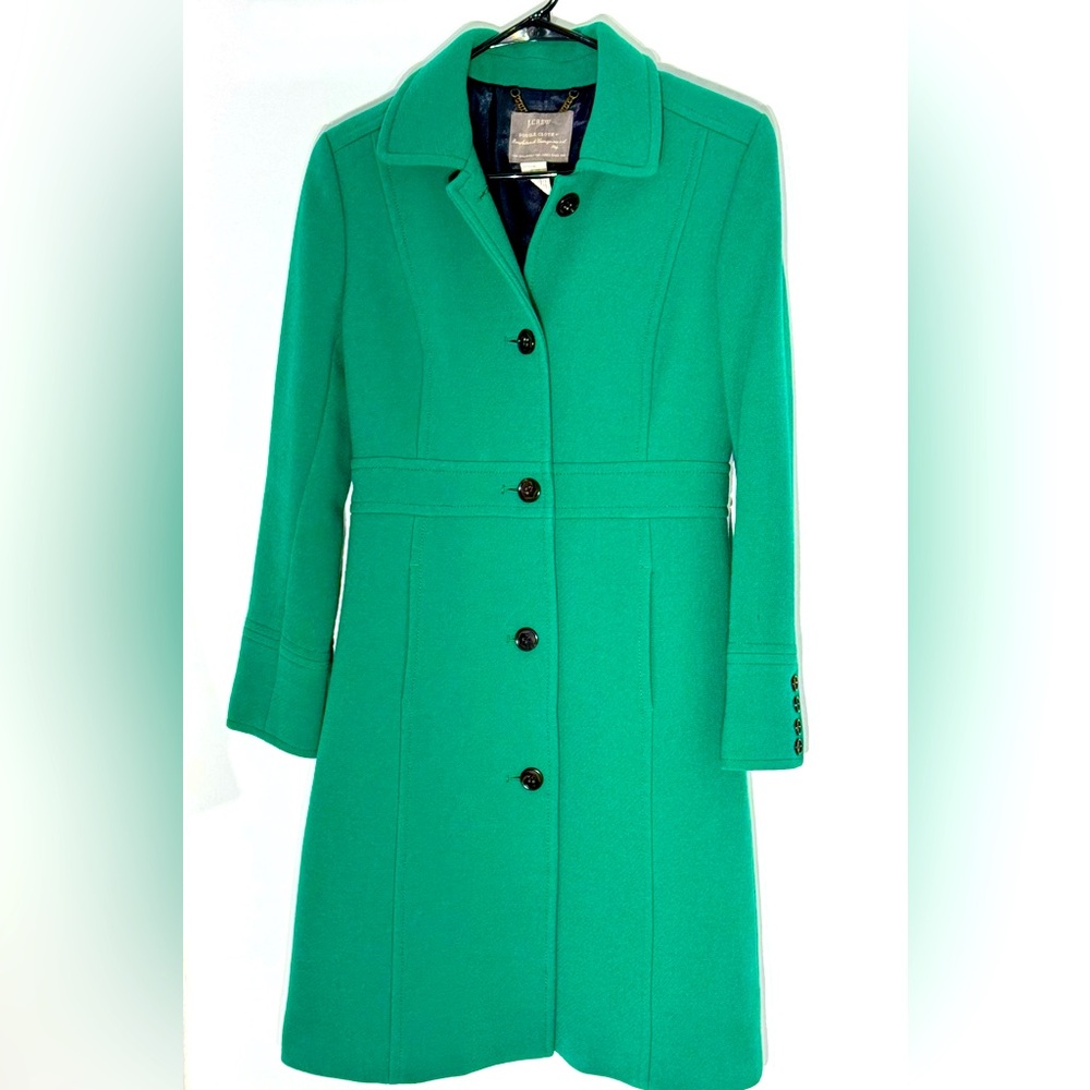 J Crew Lady Day Coat 2. Doublecloth. EUC